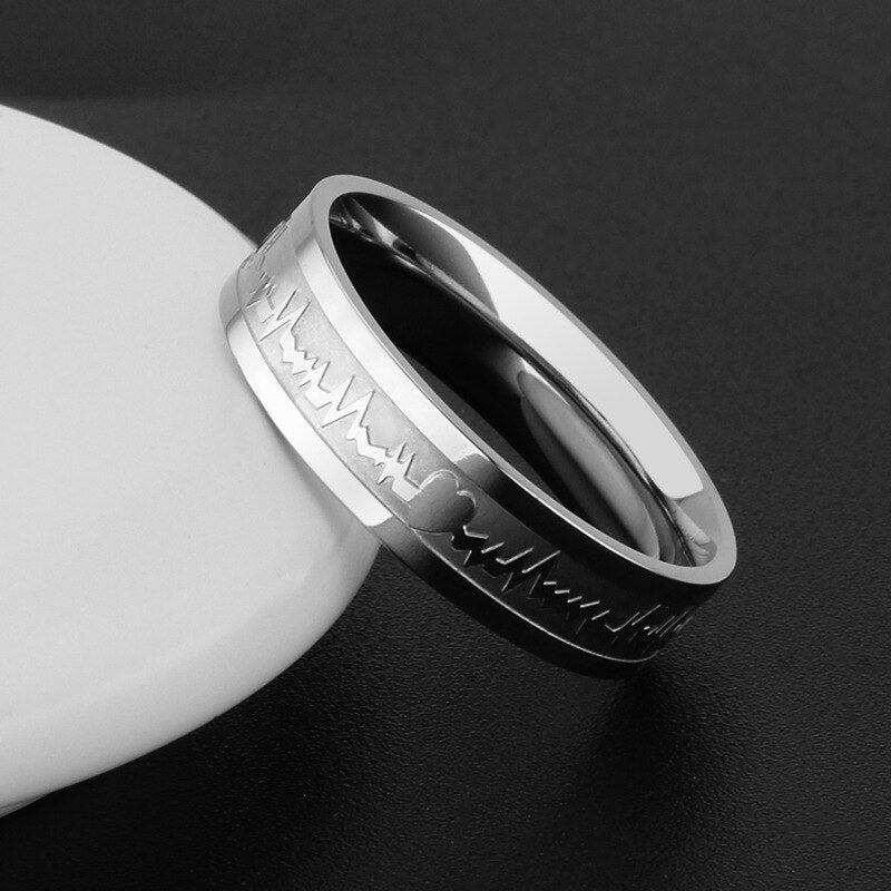 Silver couple rings for couples