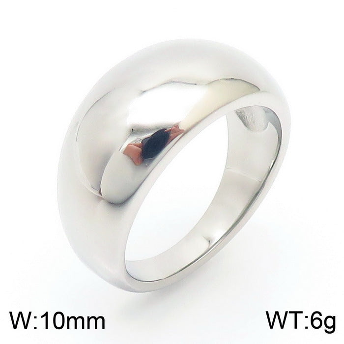Statement women dainty luxury ring silver
