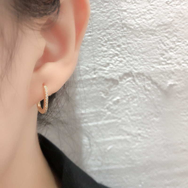 Elliptical hoops Earring - Jewelry Bay Store