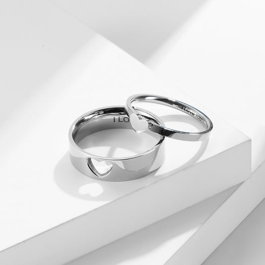 Love brandmark matching couple Ring™ - Jewelry Bay Store