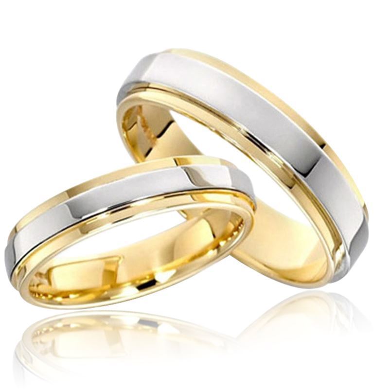 Bicolour Couple matching Rings™ - Jewelry Bay Store