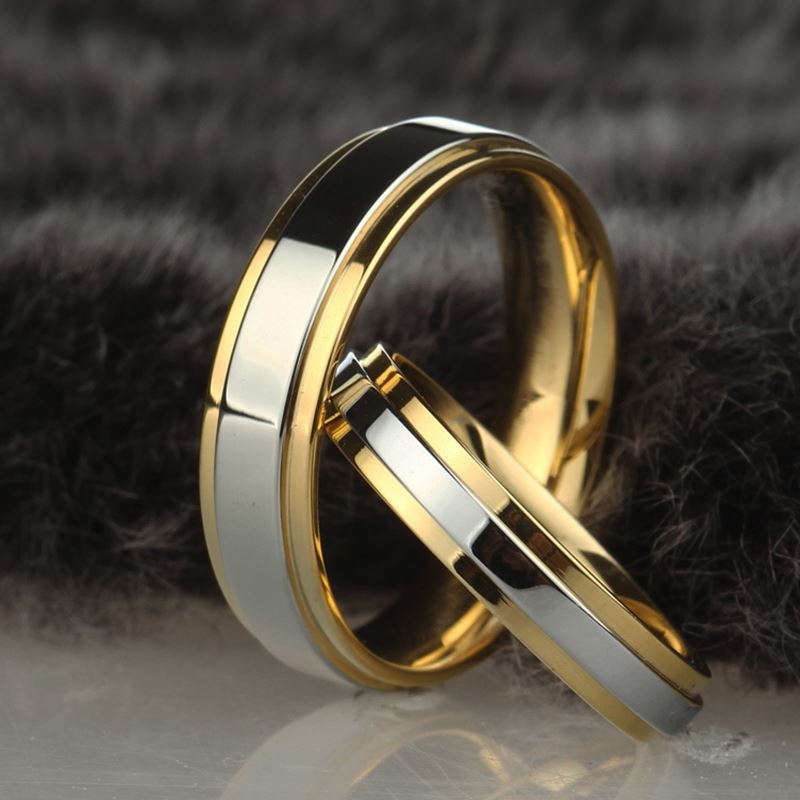 Bicolour Couple matching Rings™ - Jewelry Bay Store