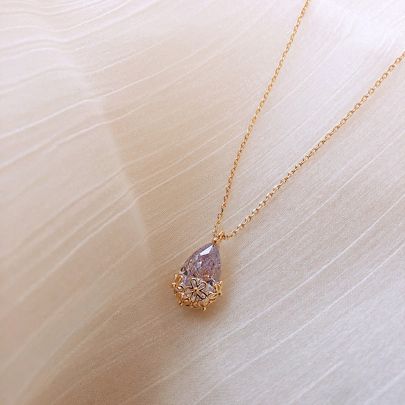 Crystal Rain Drop Necklace™ - Jewelry Bay Store