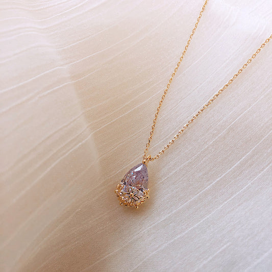 Crystal Rain Drop Necklace™ - Jewelry Bay Store