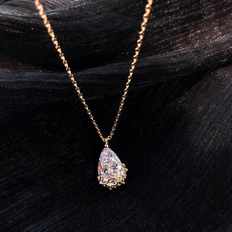 Crystal Rain Drop Necklace™ - Jewelry Bay Store