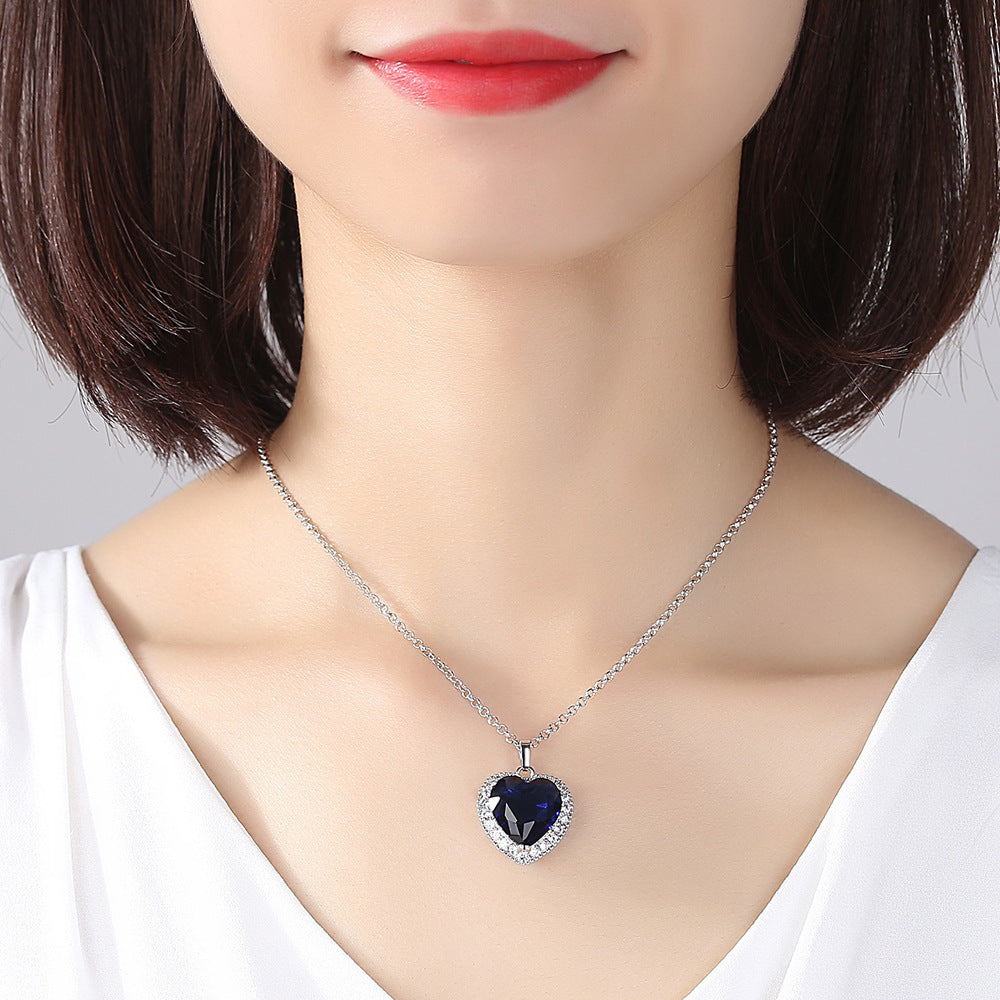 Blue Lagoon Heart Necklace™ - Jewelry Bay Store