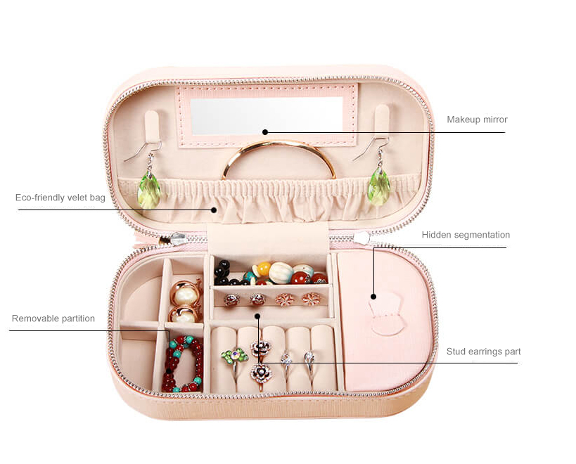 Portable PU Jewelry storage Box™ - Jewelry Bay Store