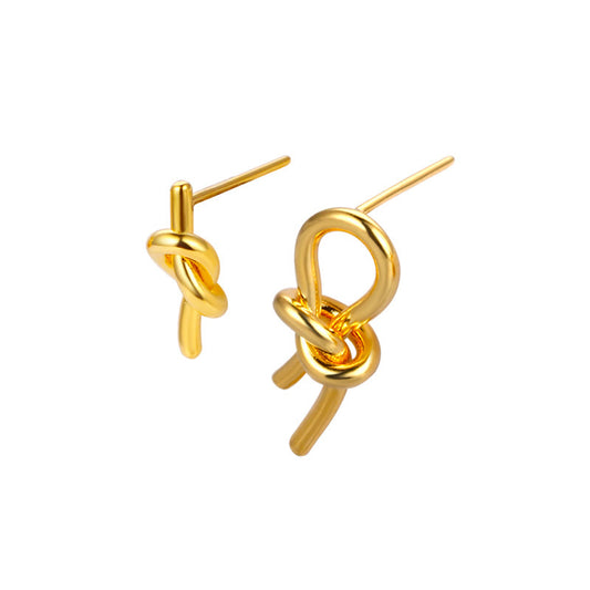 Bow Knotted Earrings - Jewelry Bay Store