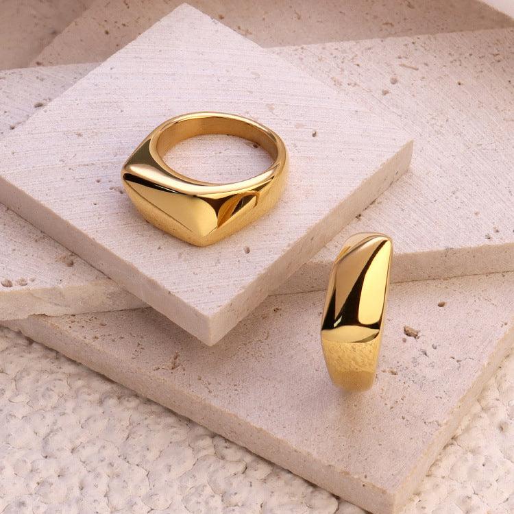 Dainty clump Shaped Ring™ - Jewelry Bay Store