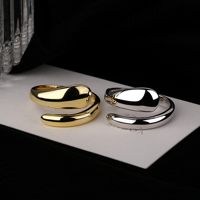 S925 Dewdrop coil Ring™ - Jewelry Bay Store