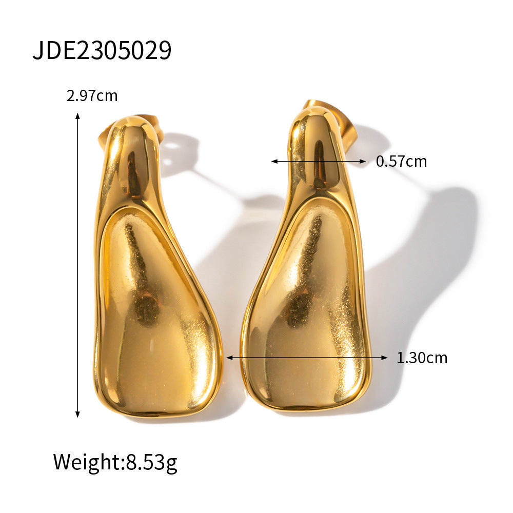 Heels-like Gold Plated Irregular Earrings™ - Jewelry Bay Store