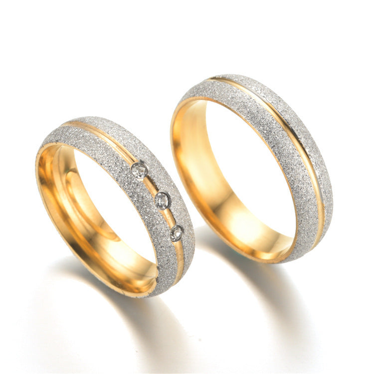 Jagged boundary Couple Ring™ - Jewelry Bay Store