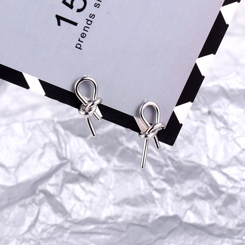 Bow Knotted Earrings - Jewelry Bay Store