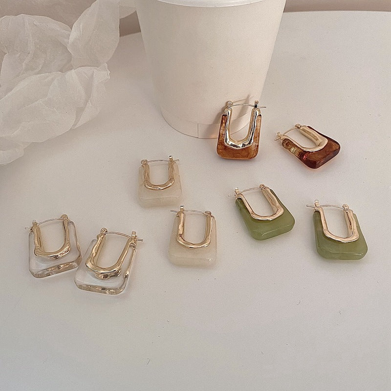 Square hoop Earrings™ - Jewelry Bay Store