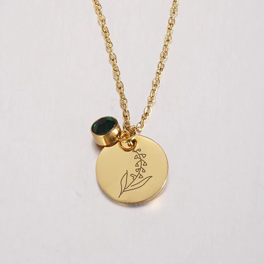 Zodiac Sign Birthday Stone Necklace™ - Jewelry Bay Store