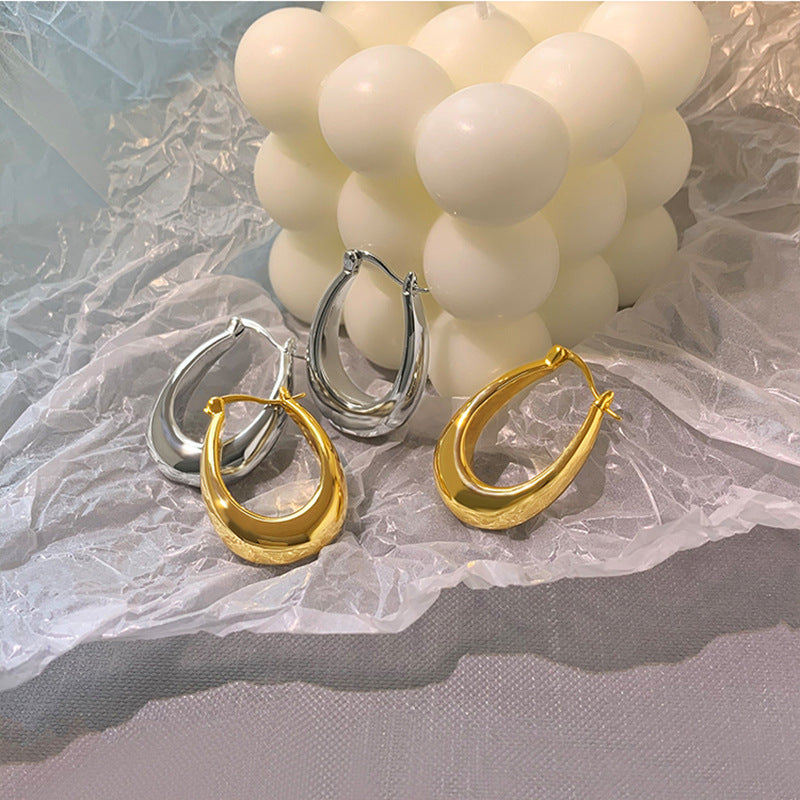 High-end French Vintage hoop Earrings™ - Jewelry Bay Store