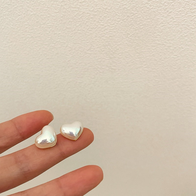 Pearl Love Shaped Earrings™ - Jewelry Bay Store