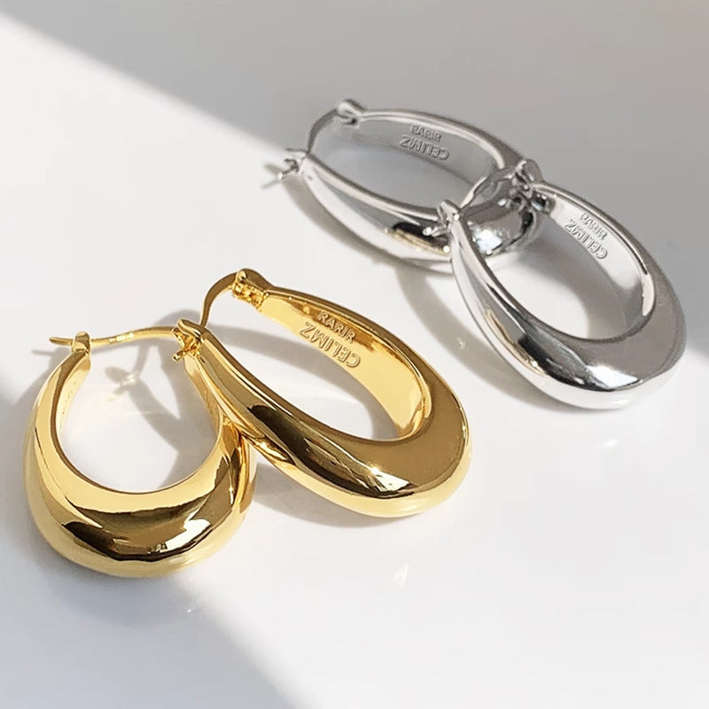 High-end French Vintage hoop Earrings™ - Jewelry Bay Store