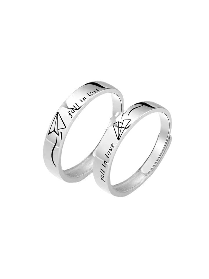 Paper Airplane Lover Rings™ - Jewelry Bay Store