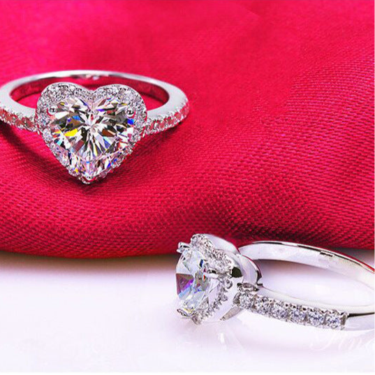 Gentle Heart Engagement Ring™ - Jewelry Bay Store