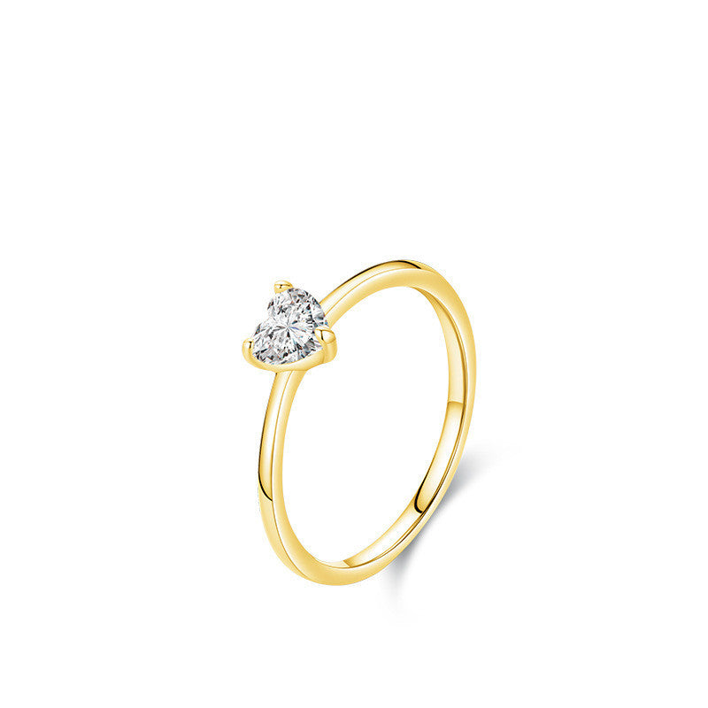 Fancy cut engagement rings gold