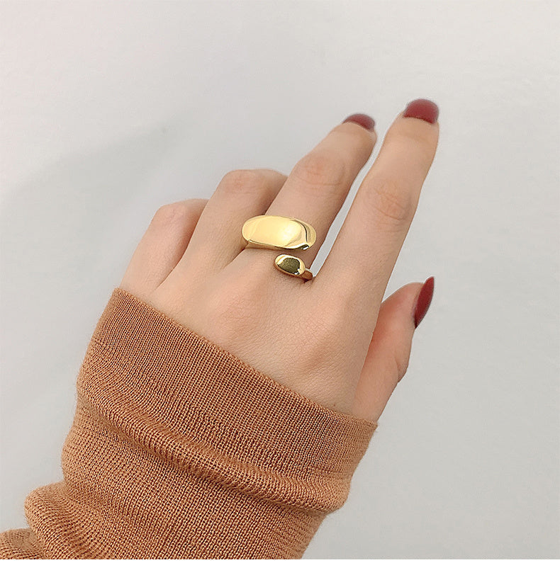 Gold statement rings for women