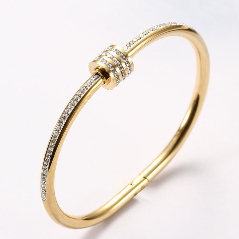 Gold women bangles bracelet
