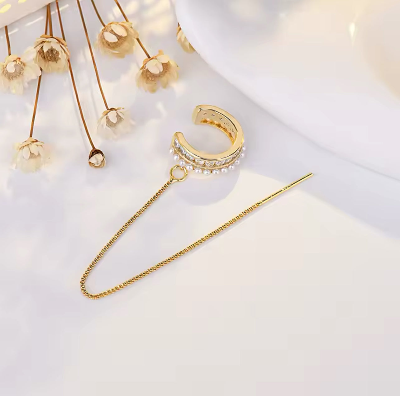No piercing ear cuff earrings for cartilage gold