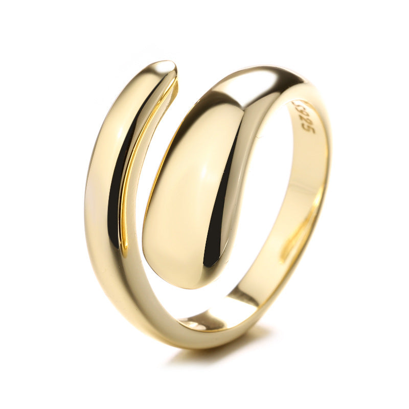 S925 Dewdrop coil Ring™ - Jewelry Bay Store