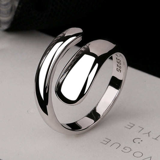 S925 Dewdrop coil Ring™ - Jewelry Bay Store