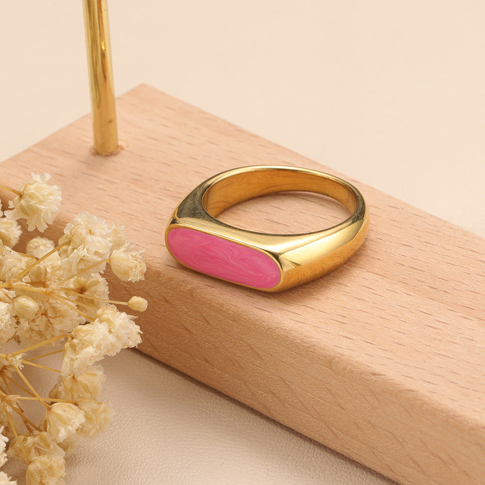 Multi-Color Gold-plated Non-fading Ring™ - Jewelry Bay Store