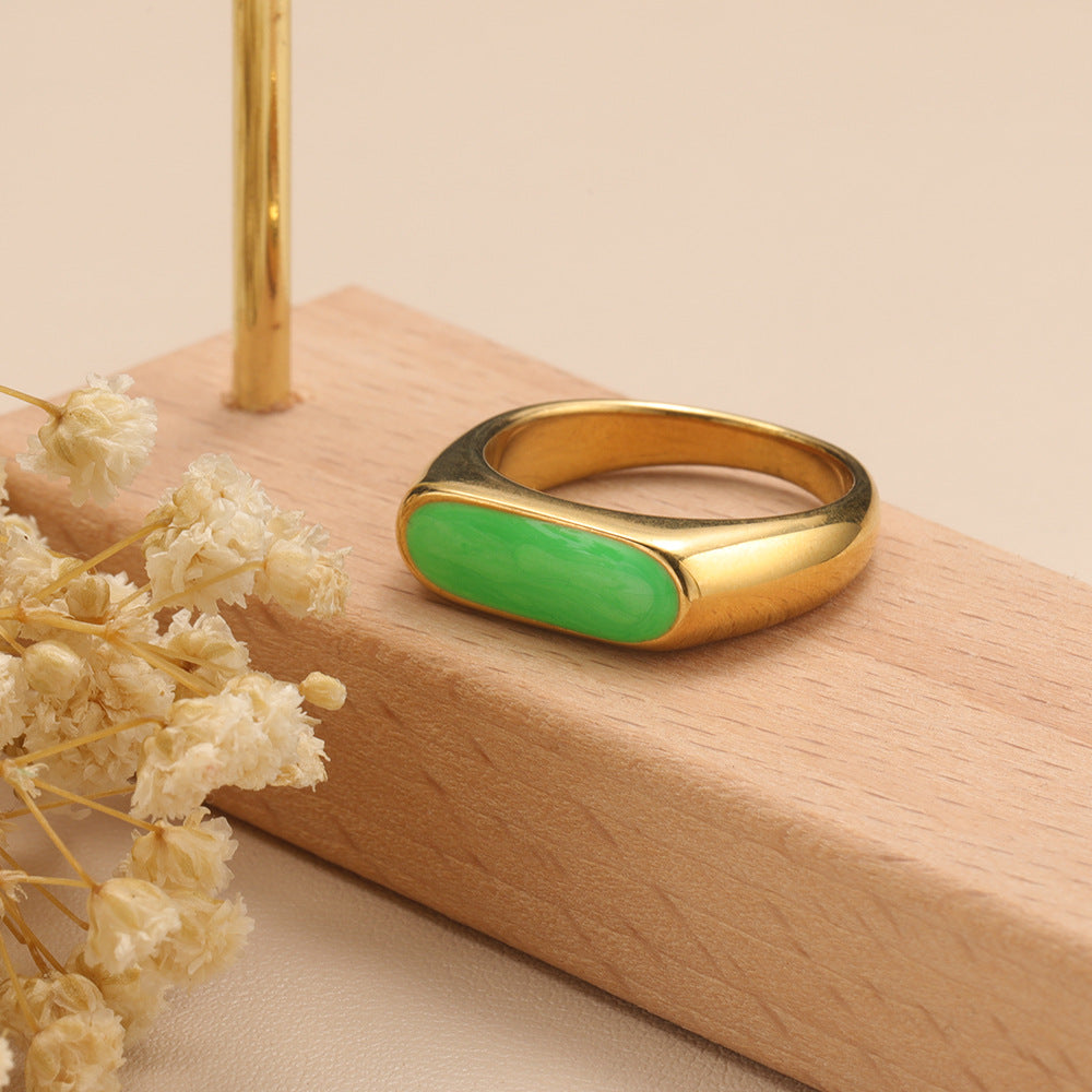 Multi-Color Gold-plated Non-fading Ring™ - Jewelry Bay Store