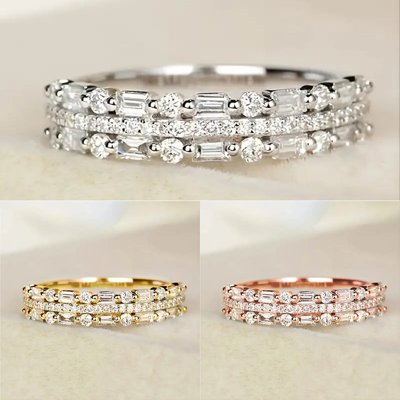 Women multi layer stone ring price