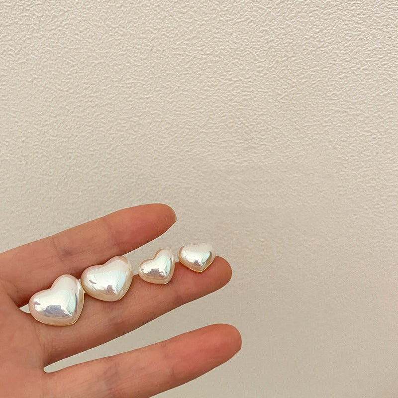 Pearl Love Shaped Earrings™ - Jewelry Bay Store