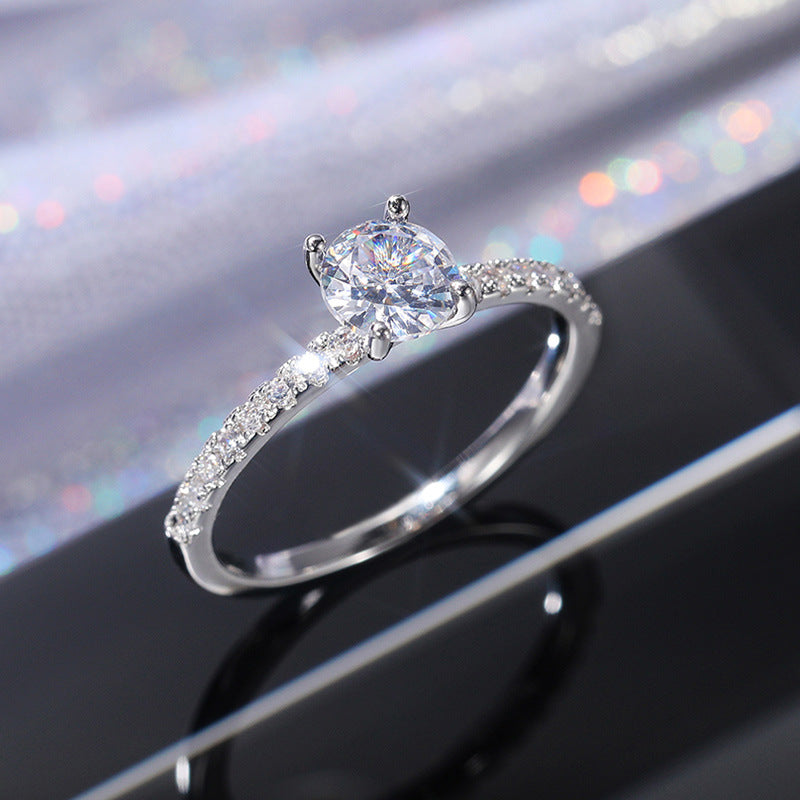 Minimalist Zircon Wedding Engagement Ring™ - Jewelry Bay Store