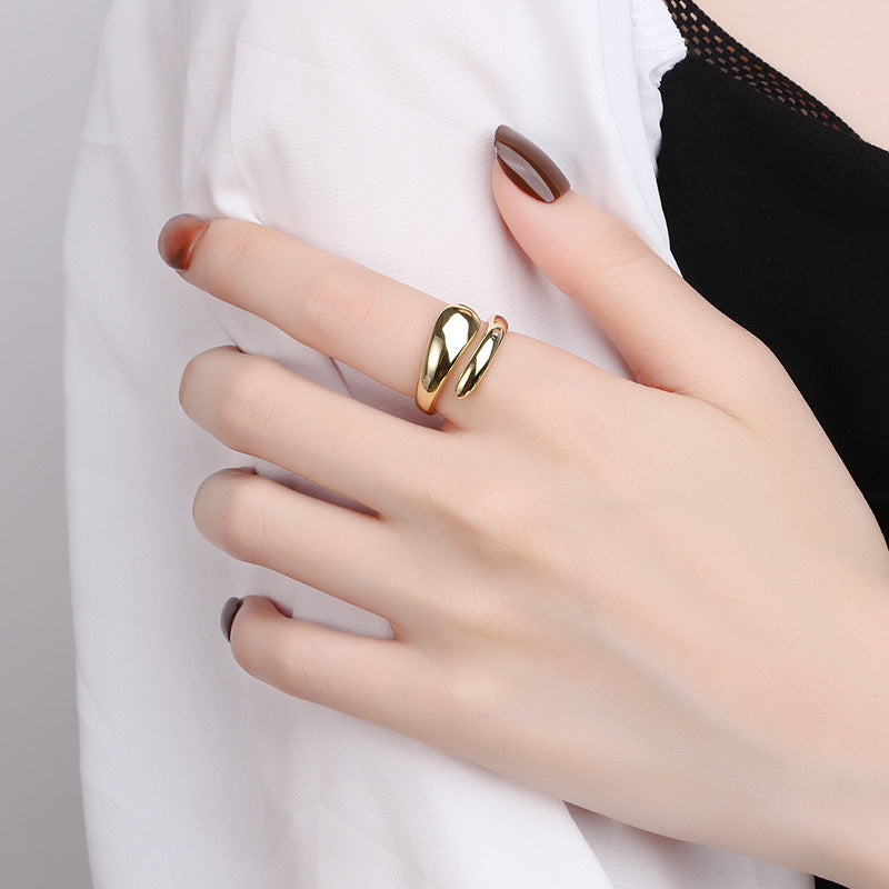 S925 Dewdrop coil Ring™ - Jewelry Bay Store