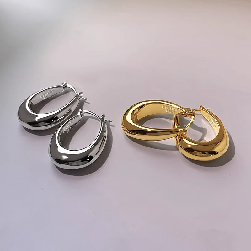 High-end French Vintage hoop Earrings™ - Jewelry Bay Store