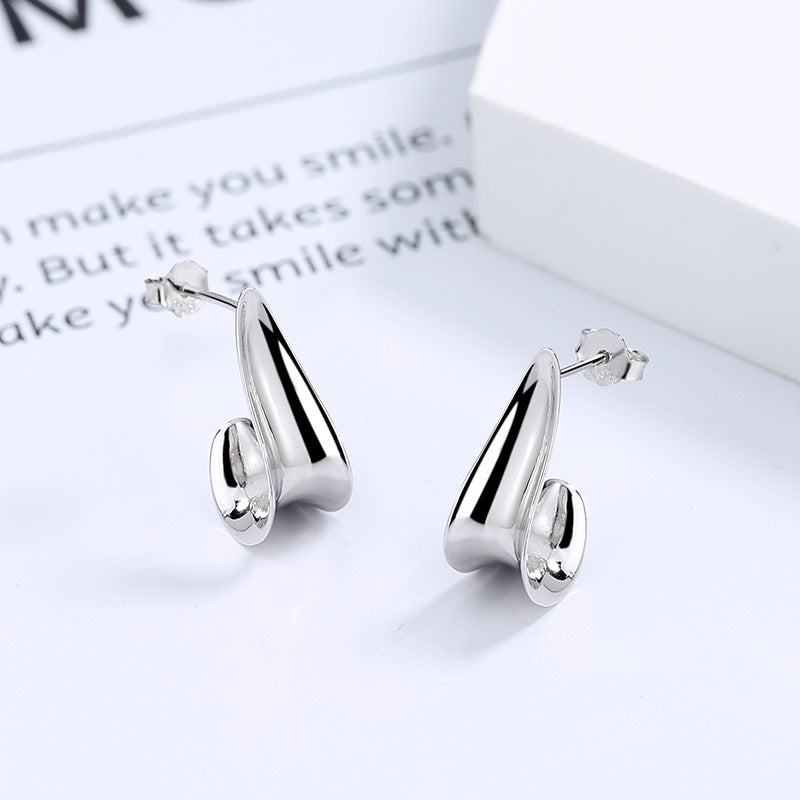 S925 Twisted Stud Earrings™ - Jewelry Bay Store