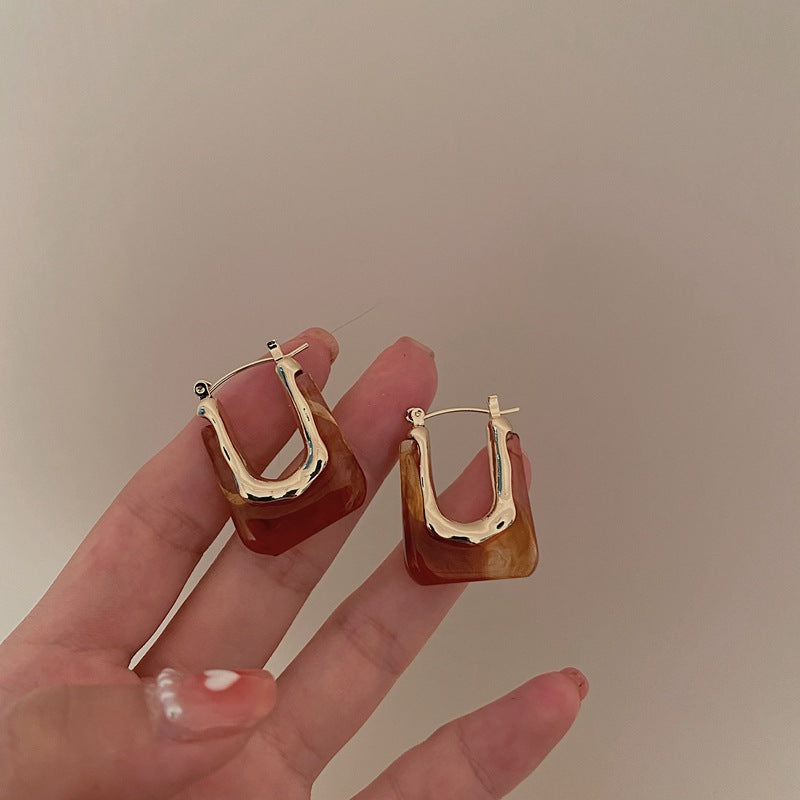 Square hoop Earrings™ - Jewelry Bay Store