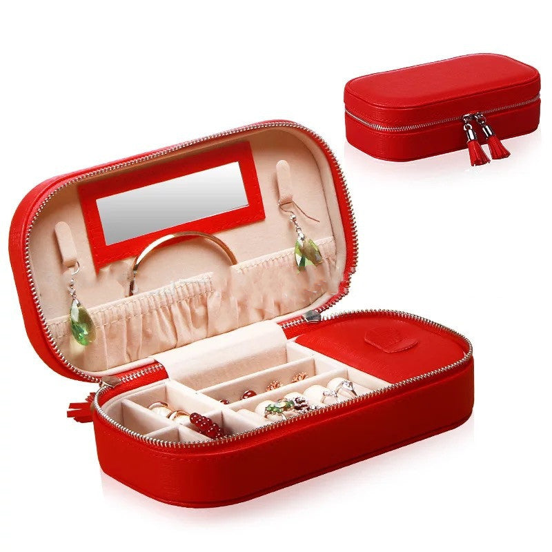 Portable PU Jewelry storage Box™ - Jewelry Bay Store